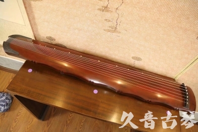 运城市●久音古琴  ●典藏系列 20230726 [红洒金竹节]
