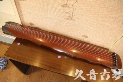 运城市●久音古琴  ●典藏系列 20230807 [红洒金竹节]